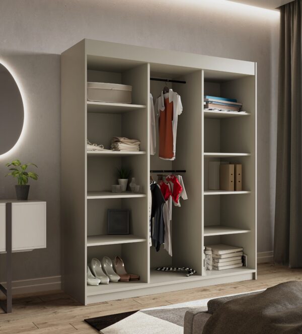Schiebetürenschrank 180cm KASCHMIR3 – Bild 4