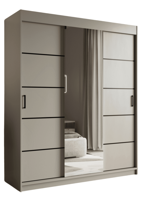 Schiebetürenschrank 180cm KASCHMIR2 – Bild 3